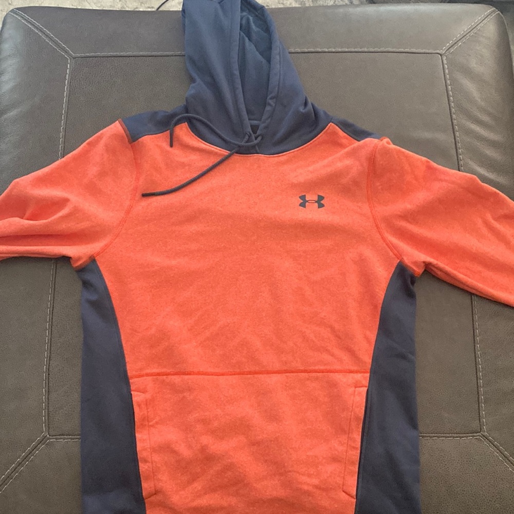 Orange Under Armour Hoodie